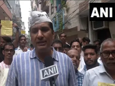 AAP Delhi President Saurabh Bharadwaj (Photo/ANI)