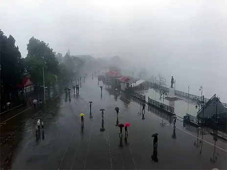 Heavy rains lash Shimla (Representational Image) (Photo/ANI)