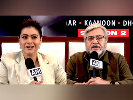 Kajol, Umesh Bist (Image source/ANI)