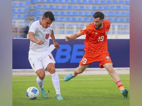 Players in action during the match (Photo: X/@IndianFootball)