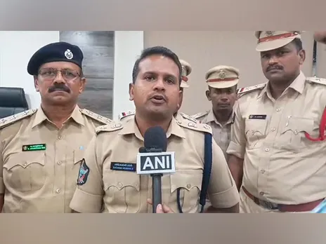 Guntur District SP Sathish Kumar. (Photo/ANI)