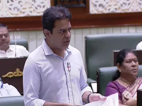 BRS leader KT Rama Rao (Photo/ANI)