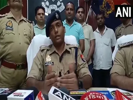 Arun Kumar Singh, Mainpuri City SP (Photo/ANI)