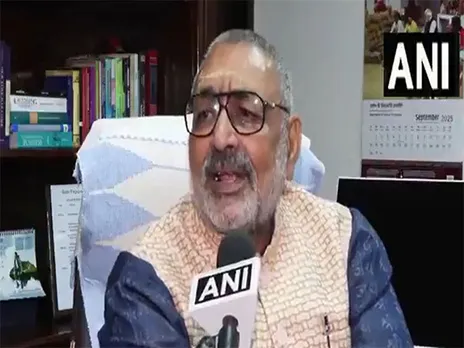 Union Minister Giriraj Singh (Photo/ANI)