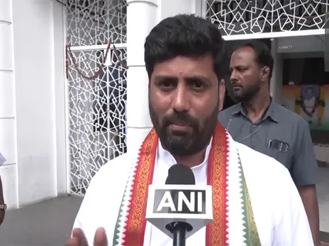 Congress MP Mandadi Anil Kumar Yadav(Photo/ANI)