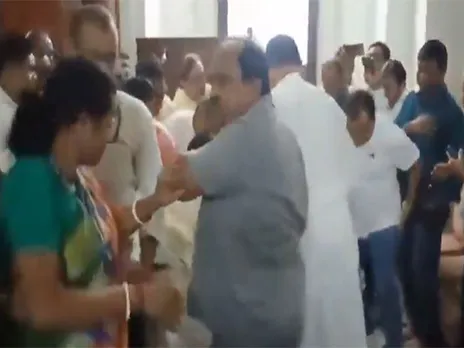 BJP MLAs at West Bengal Assembly (Photo/@SuvenduWB)