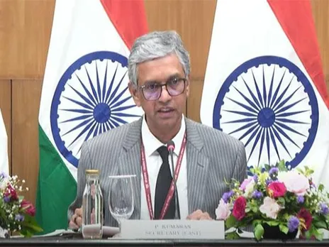 P Kumaran, Secretary (East) (Photo/ MEA India YouTube)