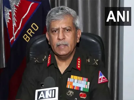 BRO Director General (DG) Lieutenant General Raghu Srinivasan (Photo/ANI)