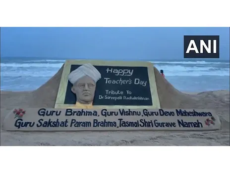 Visual of the sand art (Photo/ANI)