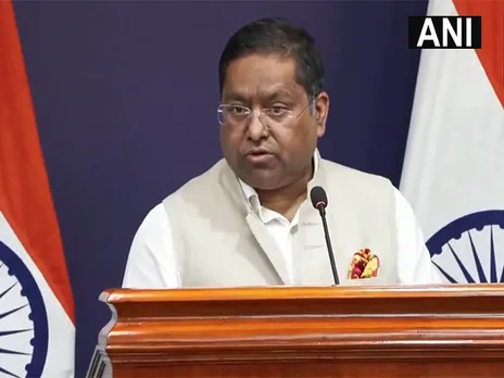 Ministry of Externla Affairs spokesperson Randhir Jaiswal (Photo/ANI)