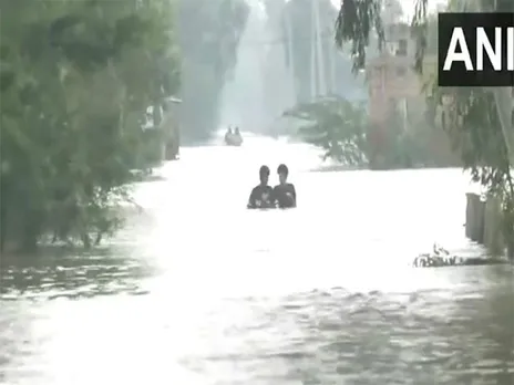 Visuals from flood affected area (Photo/ANI)