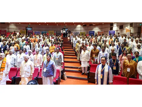 BJP MPs attend the Sansad Karyashalaya in Delhi (Photo/X@narendramodi)