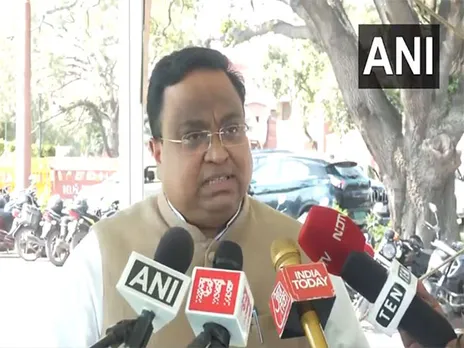 BJD MP Sasmit Patra (Photo/ANI)