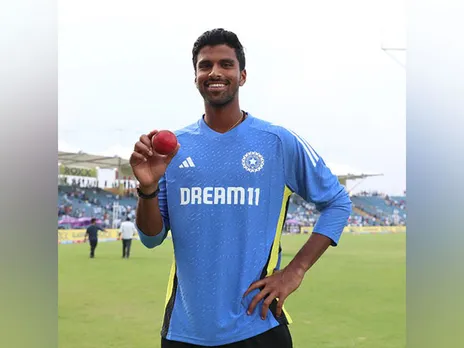 Washington Sundar. (Photo: @BCCI X)