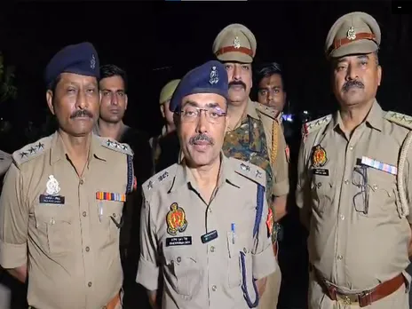 Kotwali police arrested a scrap thieves after an encounter in Jhansi (Photo/ANI)