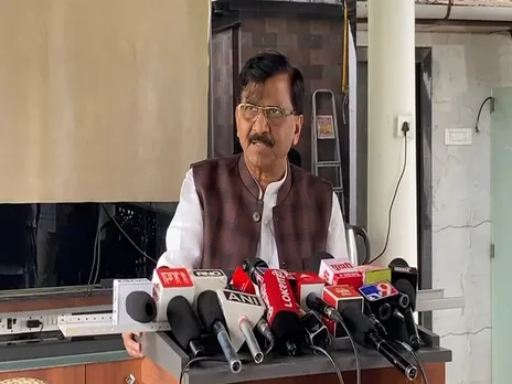 Shiv Sena (UBT) MP Sanjay Raut  (Photo/ANI)