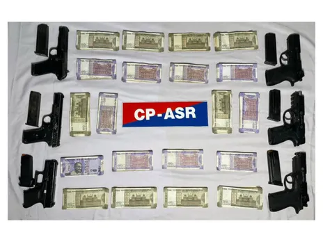 Punjab police bust cross-border arms smuggling module (Photo/X/@DGPPunjabPolice)