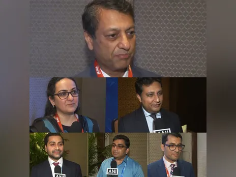 Speakers at Automotive Component Manufacturers Association of India’s (ACMA) annual event (Image: ANI)