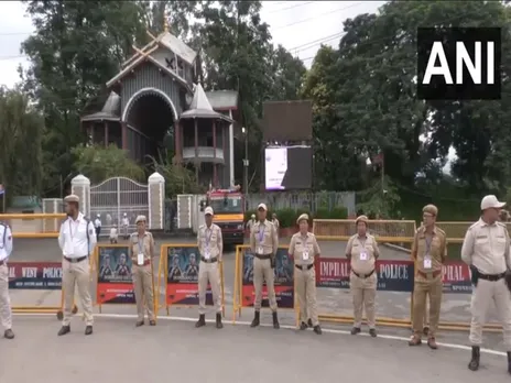 Visuals from Imphal. (Photo/ANI)