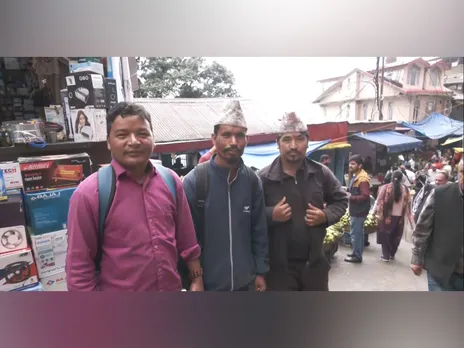 Nepalese workers in Himachal hope for corruption-free government back home (Photo/ANI)