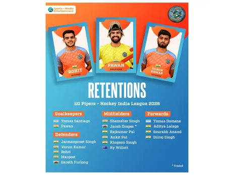 A list of retained players by SG Pipers. (Photo: SG Pipers)