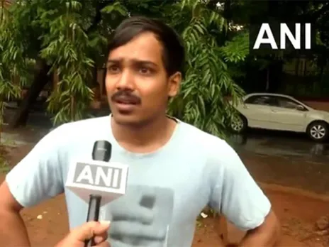 Cricket fan in Mumbai, Shubham Chavan (Photo/ANI)
