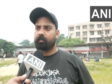 A cricket enthusiast from Jammu, Rohit Chandel. (Photo/ANI)