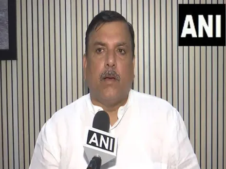 Aam Aadmi Party MP Sanjay Singh (Photo/ANI)