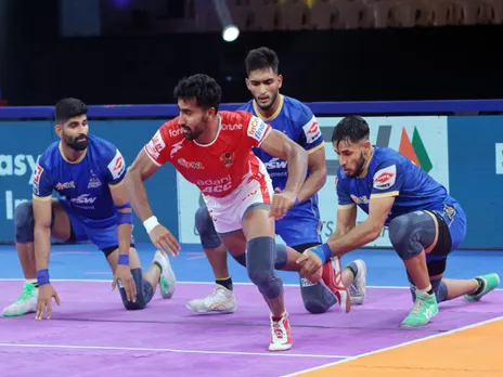 A visual from the match. (Photo: PKL)