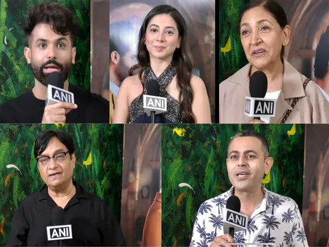 Jitesh Thakur, Alankrita Bora, Deepti Naval, Brijendra Kala, director Srinivas Abrol (Image source/ANI)