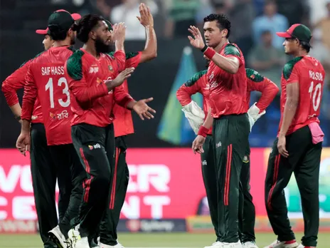Bangladesh team (Photo/ANI)