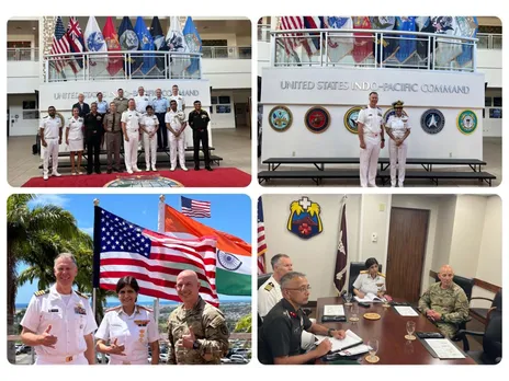 Indian Armed Forces Medical Services team at US Indo-Pacific Command facilities in Honolulu, Hawaii (Photo/Indian Army)