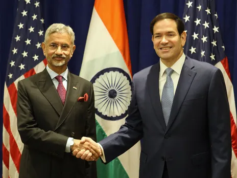 External Affairs Minister S Jaishankar with US Secretary of State Marco Rubio (Image: X@DrSJaishankar)