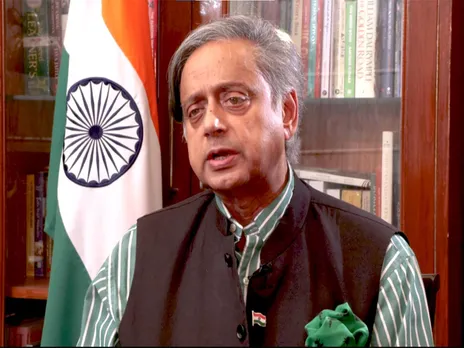 Former Union MoS for External Affairs and Congress MP Shashi Tharoor (Photo/ANI)