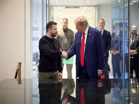 Ukrainian President Volodymyr Zelenskyy and US President Donald Trump (File Photo/X@ZelenskyyUa)