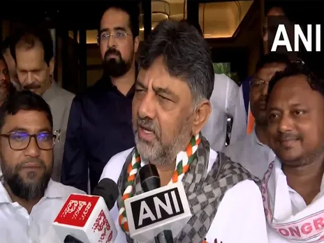Karnataka Deputy Chief Minister DK Shivakumar (Photo/ANI)