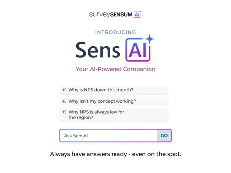 SurveySensum Leads the Charge, Enabling the Shift from Passive Listening to Agentic Action