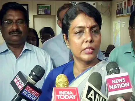Senior IAS officer and former Health Secretary of Tamil Nadu Dr Beela Rajesh (File Photo/ANI)