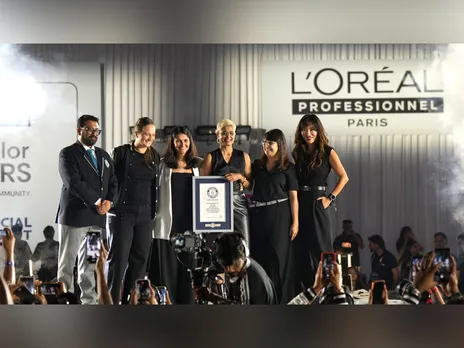 L'Oreal Professionnel sets GUINNESS WORLD RECORDS title for "Most people coloring hair”