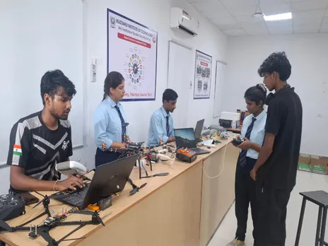 BSF's RJIT institute opens drone lab (Photo/ANI)