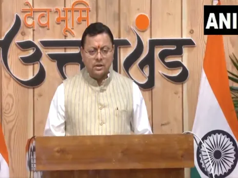 Uttarakhand Chief Minister Pushkar Singh Dhami. (Photo/ANI)