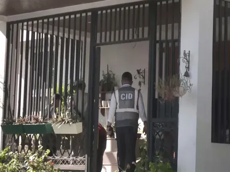 SIT, CID team conducts raid at Shyamkanu Mahanta residence (Photo: ANI)