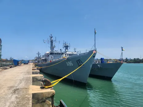 Indian Navy’s first training Squadron makes port call at Mombasa, Kenya (Photo/Indian Navy)