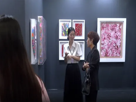 Art Asia Delhi inaugurated at at Yashobhoomi Convention Centre (Photo/ANI)
