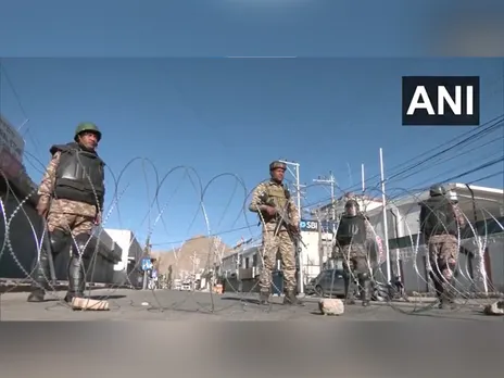 Restrictions continue in Leh (Photo/ANI)
