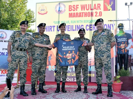 T-Shirt unveiling ceremony of Wular Half Marathon 2.0. (Photo/Wular Half Marathon)