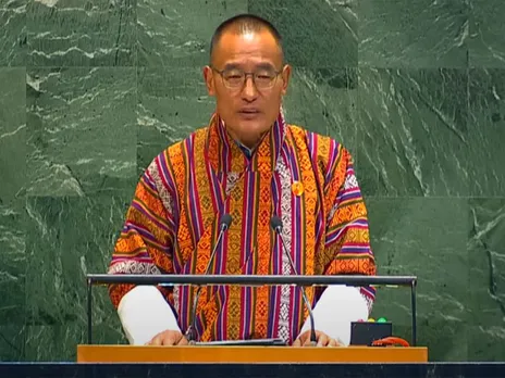 Bhutan’s Prime Minister Tshering Tobgay (Photo/United Nations Youtube)