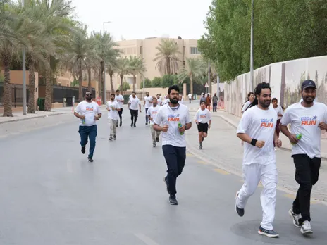 Viksit Bharat Run 2025 organised by the Embassy of India in Riyadh (Photo/ Indian Embassy in Riyadh)