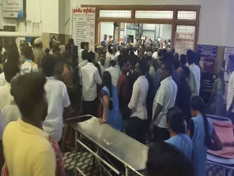 Visuals from Government Medical College and Hospital Karur (Photo/ANI)