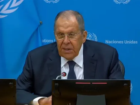 Russian Foreign Minister Sergey Lavrov (Photo/UNTV)
